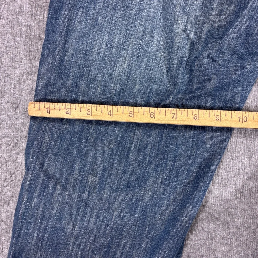 Levi's 514 Straight Fit Jeans Mens 34x34 Blue Denim Classic Five Pocket Western
